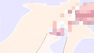 Yummy hentai babes sharing toys