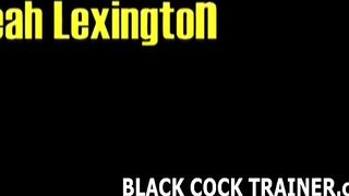 This black cock's taking your sissy asshole for a drive