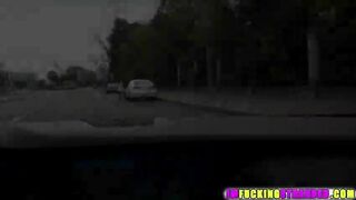 Sexy brunette Foxy di gets her pussy wet and fucked by dude outside