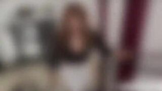 Sexy Abelle catches her bf fucks her stepmom Mia fucking in the kitchen