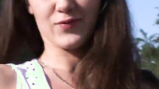 Mini Skirt Brunette Hardcore