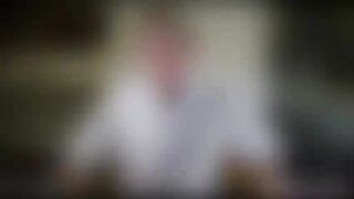 Aida spreads her legs and her hole gets stuffed with huge cock and finger