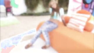 Director Mike with a big cock fucks his hot gf Madelyn