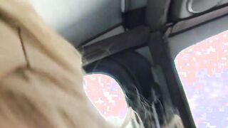 Filthy teenie sucks massive dong