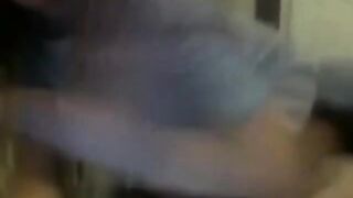 Young college girl rubs her twat raw