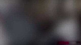 Sexy Latina stewardess sells a luggage full of clothes and fucked