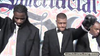 Allie James enjoyin warm cum on her face