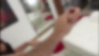 Rocco films hot lover while sucking him passionately with he tender mouth