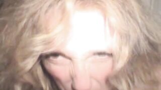 Mature Blonde Whore From The Streets Sucking Dick POV