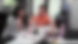 Hottie Avas threesome sex and doggystyle that fucks her from behind