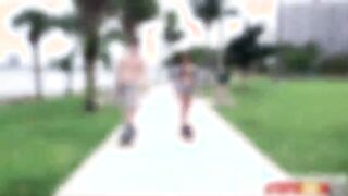 Beautiful skater deepthroats cock with stepmom and they gets banged