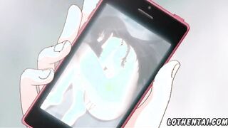 Hentai petting and sex with internet friend