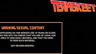 Curvy hot teen rides on a hard shaft