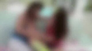 Stepmom Lissa fucks out in threesome with teen pussy and cock