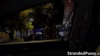 Smoking hot Julie Kay flashes her big tits and gets banged