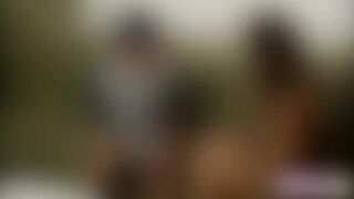 Awesome babe August Ames gives her client a hot milking session