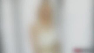 White babe Zoey Monroe loves to swallow a huge cock