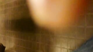 I think she saw me masturbate