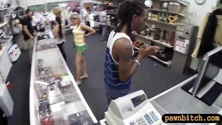 Guy desperately needs money pawns her GF