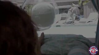 Sasha a horny blondie teen gets fucked by her buffed lover