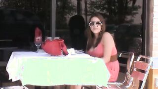 Lusty and wild blowjob