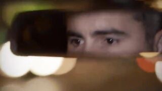 fashionable group sex in limo