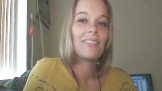 Homeless Blonde Whore Sucking Cock For Crack Money