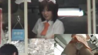 Asian Teen Fucked in a Mobile Canteen!