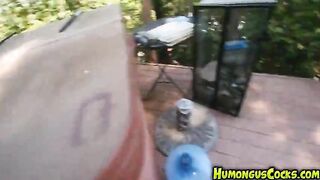 Ava Dalush Sucking Deep Throat That Humongus Cock