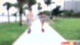 Stepmom enjoys giving a blowjob together with her stepdaughter Ariana