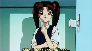 Japanese hentai caught and hard drilled by tentacles