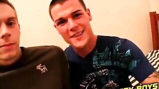 Scott and Justin met online and decided to meet and hookup