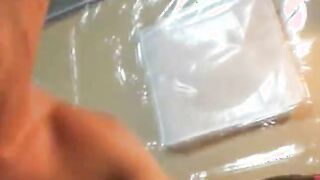 Blonde Fucked And Taking Facial Cumshot At Dorm Room Party