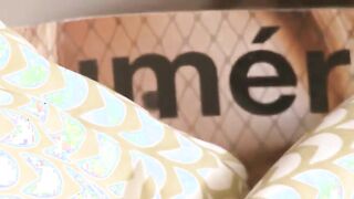 Snatch fingering of busty schoolmate