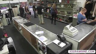 Sexy college student back office bang