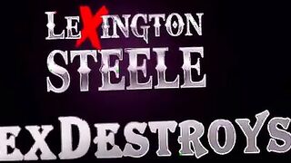 Sexy Blondie Kagney Lynn Karter gets destroyed by Lexington Steeles