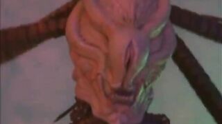 Tentacled Alien is Gonna Fuck Her!