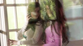 two ultra sexy lesbians intercourse