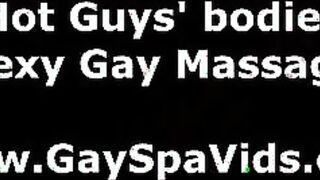 Two black gay guys assfucking at spa