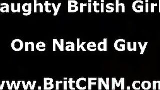 British policewomen jerking CFNM guys in ID parade