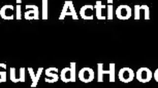 White gay guy goes in search of black ass to fuck