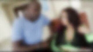 Hot latina opens her legs wide to have a massive cock inside of her