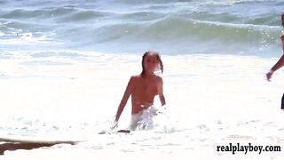 Girls did some exciting water activities