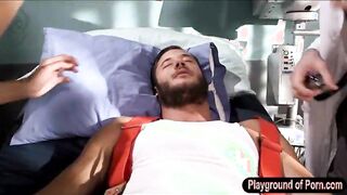 Naughty Jodi Taylor asshole wrecked hard