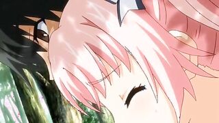 Round boobed hentai minx pounded