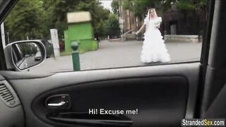 Bride banged on wedding day by stranger