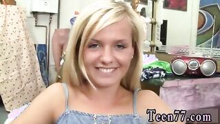 Cute towheaded Bella gets romped POV