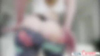 Ass trembling Jayden Rae gets anal nailed but a huge cock