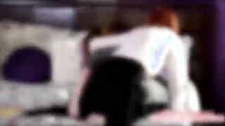 Girls Veruca and Elle playing pussies and engage hot scissor sex 