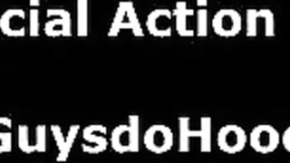 Straight black guy assfucked outdoors by gay dude